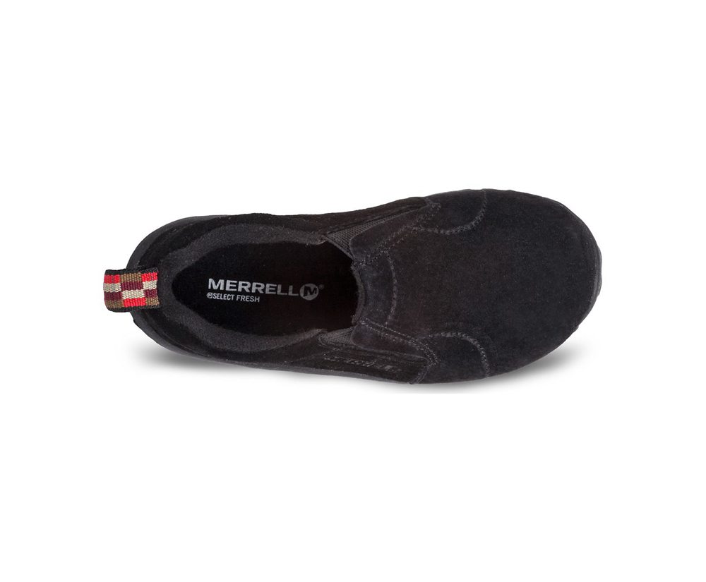 Merrell Slip Ons Dziecięce Czarne - Jungle Moc - 296870-MEB